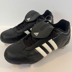 Adidas Excelsior Women’s  Black EX-4.0 Baseball Softball Metal Cleats Size 6.5